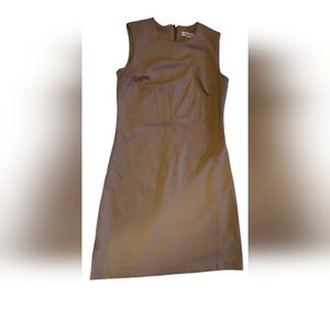 Calvin Klein Tan Women's Sleeveless Sheath Dress Size 2